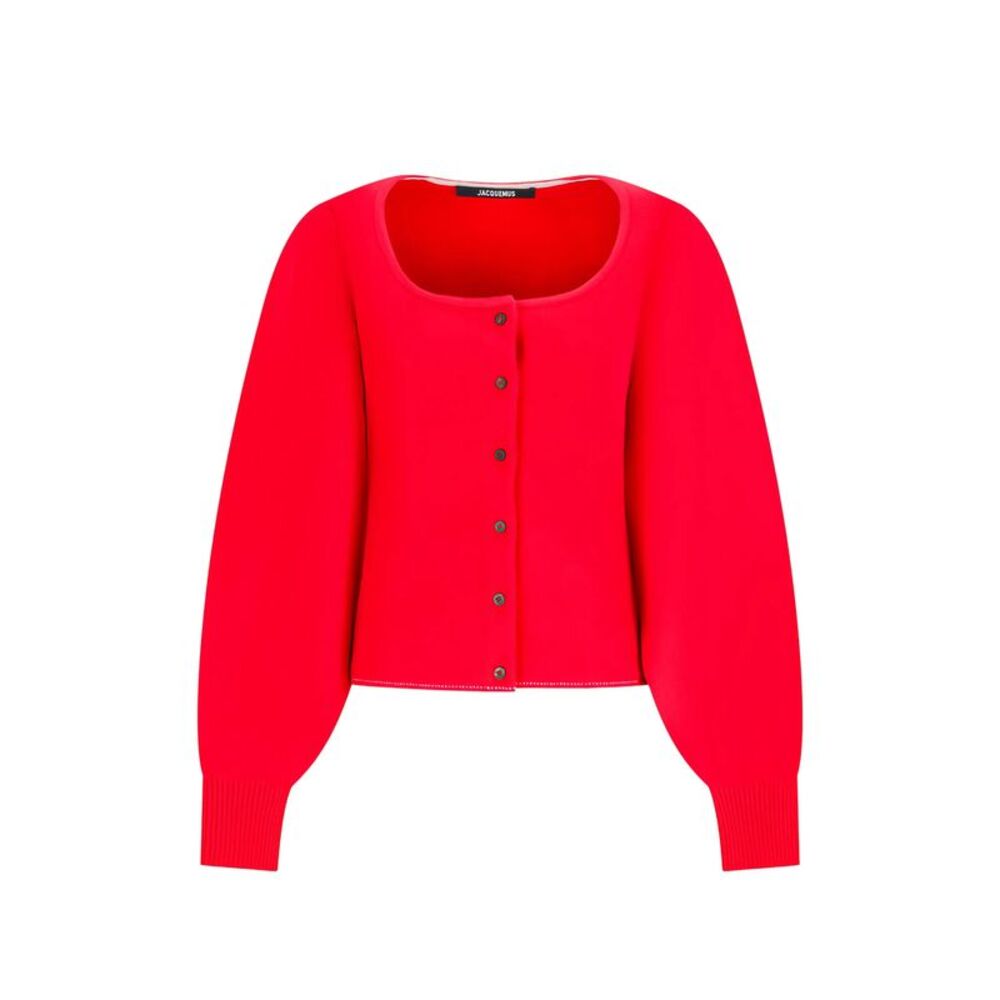 Jacquemus Red Knitwear - Cardigans Women